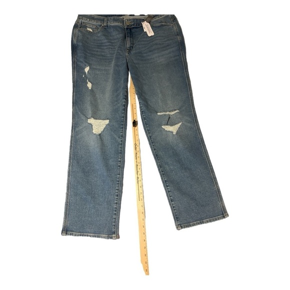 Lane Bryant Body Icon Curvy Fit Flex Magic Waistband High-Rise Straight 22 CH1 - Picture 2 of 5